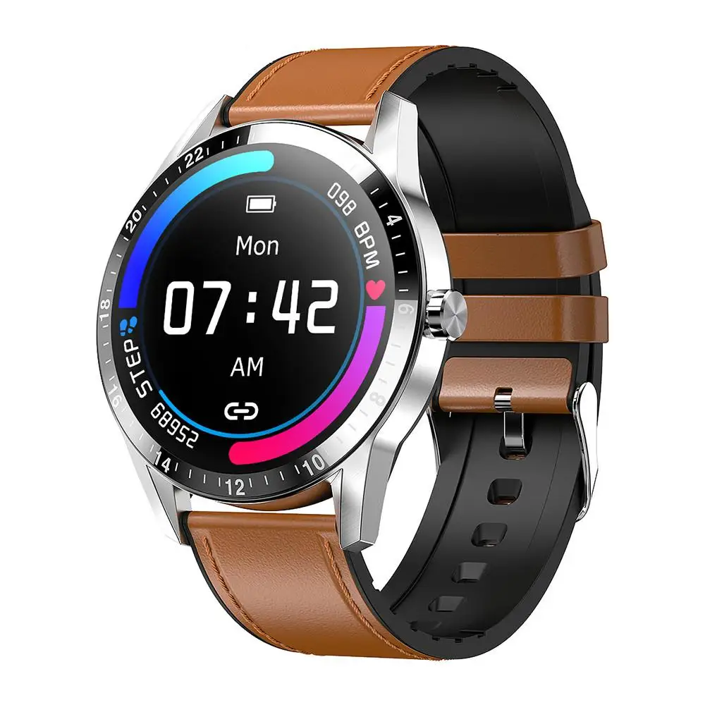 G20 Full Touch Smart Watch Men Business Style Support Bluetooth Call Heart Rate Monitor Smartwatch For Android IOS Phone | Электроника