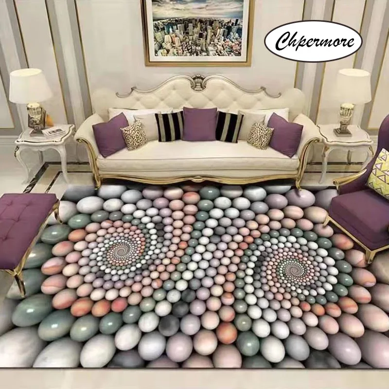 Большие ковры Chpermore в европейском стиле ретро Нескользящие коврики с Татами