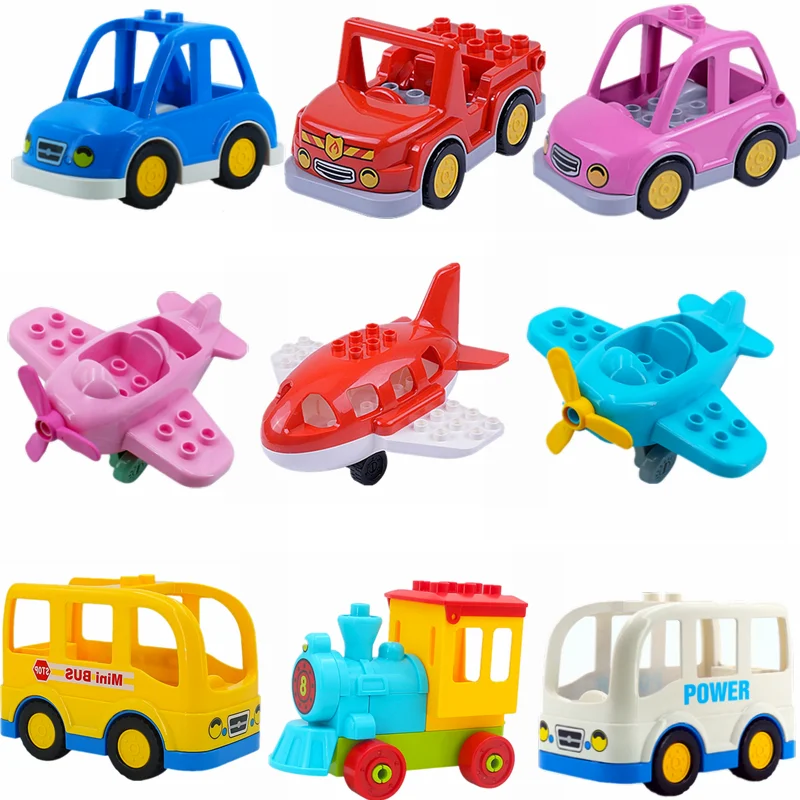 Duplo шлейф автобус самолет дорожный знак автомобиль нижняя часть городские