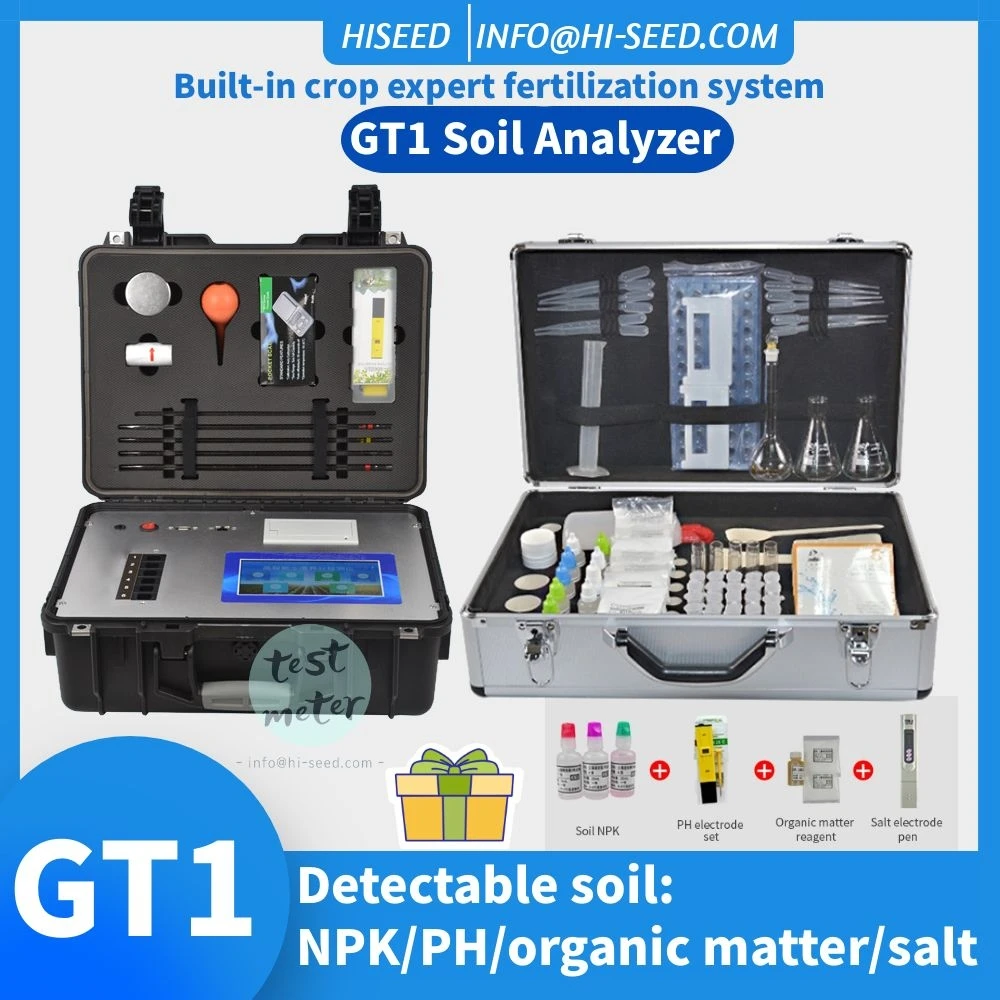 

Soil Nutrient Detector Plant Fertilizer Quick Detector pH Heavy Metal PH Nitrogen Potassium Phosphate High Precision Intelligent