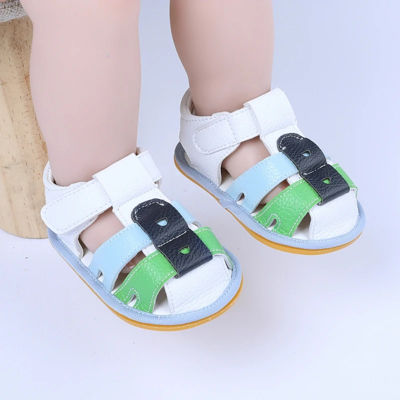 

Baby Girls Boys Sandals Premium Soft Anti-Slip PVC Sole Infant Summer Outdoor Shoes Toddler First Walkers 0-18M
