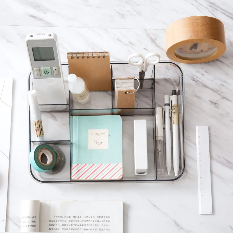 Косметика для макияжа коробка хранения всякой всячины органайзер офисного стола