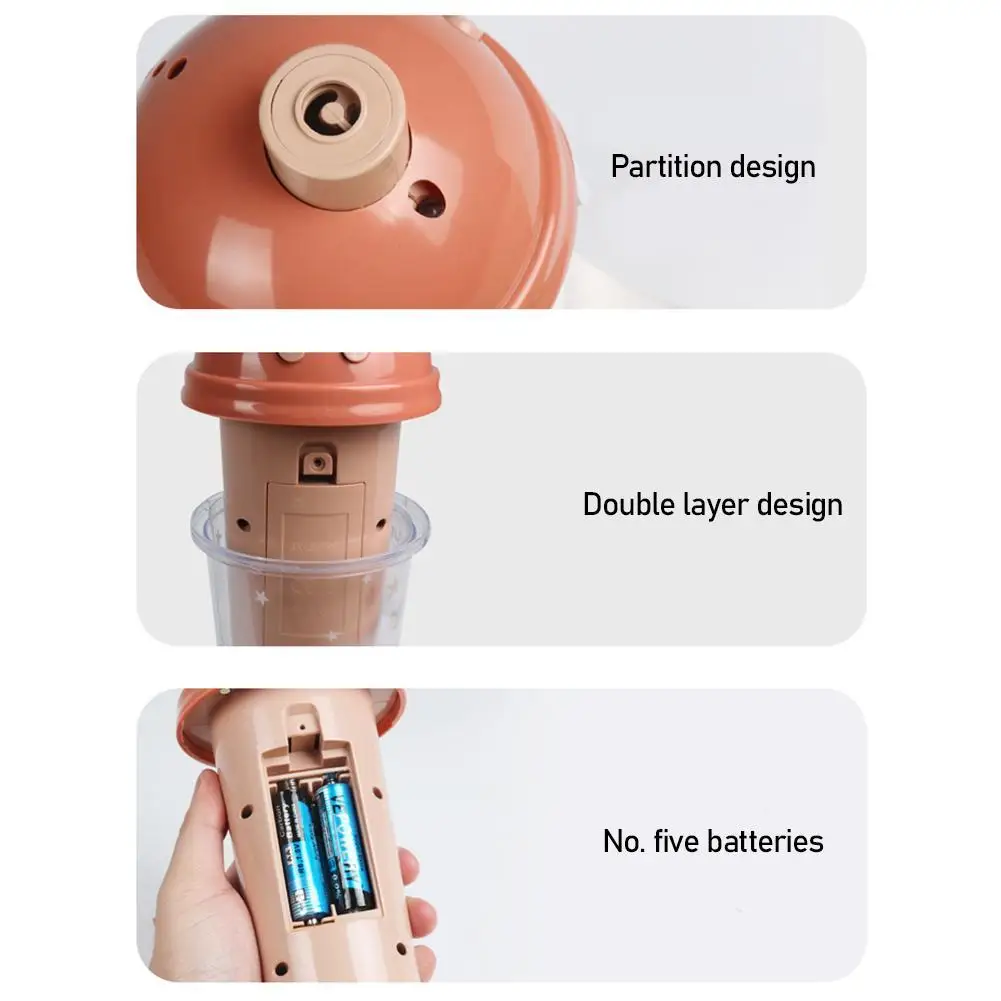 

Hot Sale Cute Portable Milk Tea Cup Bubble Machine Automatic Bubble Blower Machine Reusable Bubble Tea Cup Blowing Bubble