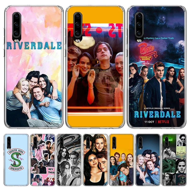 Чехол для телефона Riverdale South Side Serpents Huawei P30 P20 P10 P50 P40 Lite Mate 30 20 10 40 Pro Art роскошный