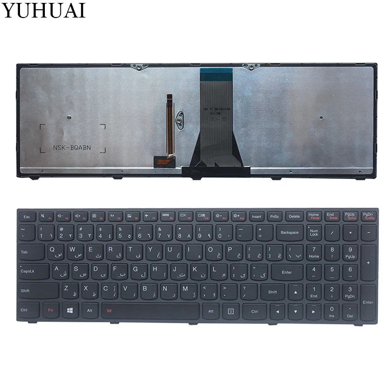 

Arabic/AR Laptop Keyboard for Lenovo G50 Z50 B50-30 G50-70A G50-70H G50-30 G50-45 G50-70 G50-70m Z70-80 with Backlight