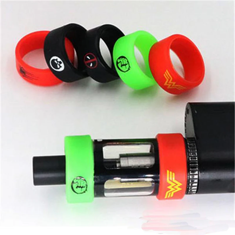 

5PCS Tank Silicone Rings Atomizer Protection Case Rubber Vape Band Vapor Non Slip DIY RDA RTA RBA Mechanical Mod Glass Sub