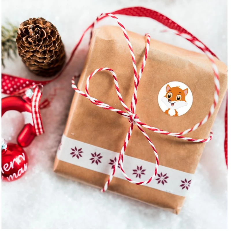 500-1000 шт. наклейки в виде животных