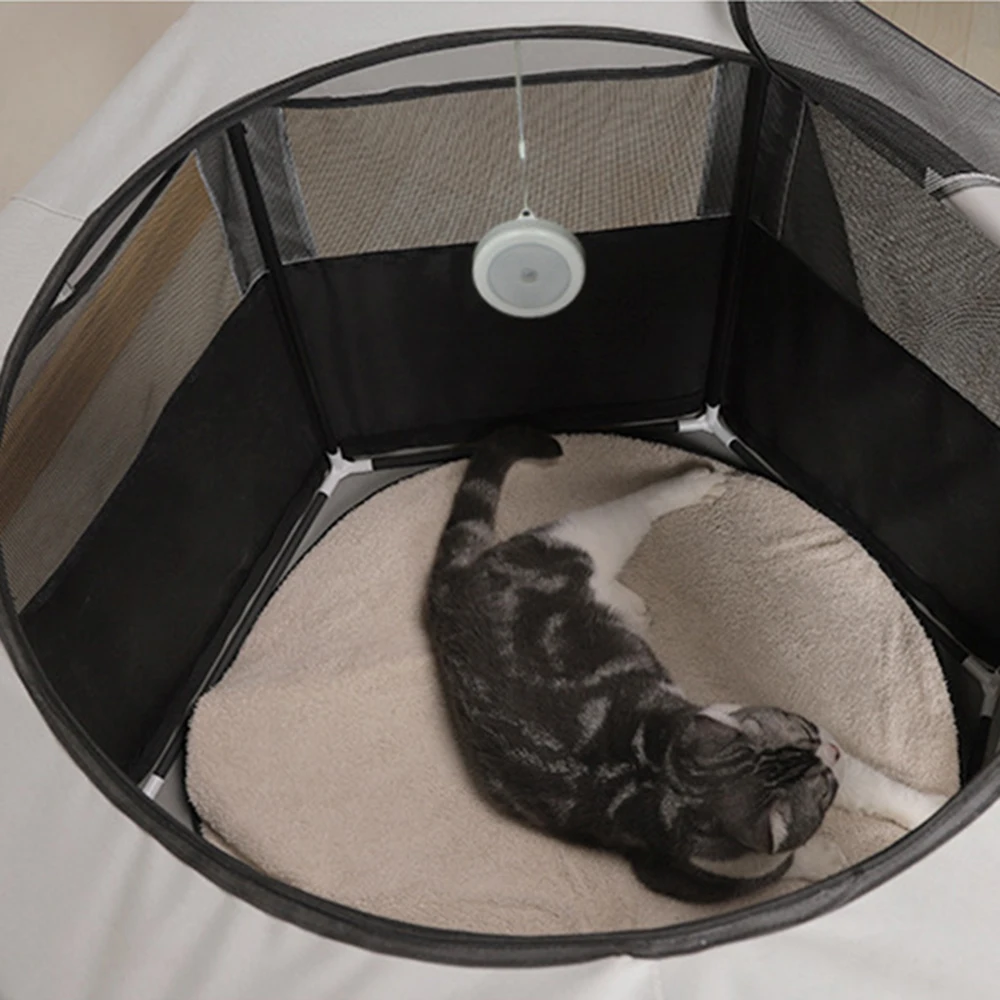

Cat Delivery Room Cat Litter Small Dog Kennel Tent Foldable Pet Playpen Dog Closed Breeding Box Breathable Dog House Cat Nest