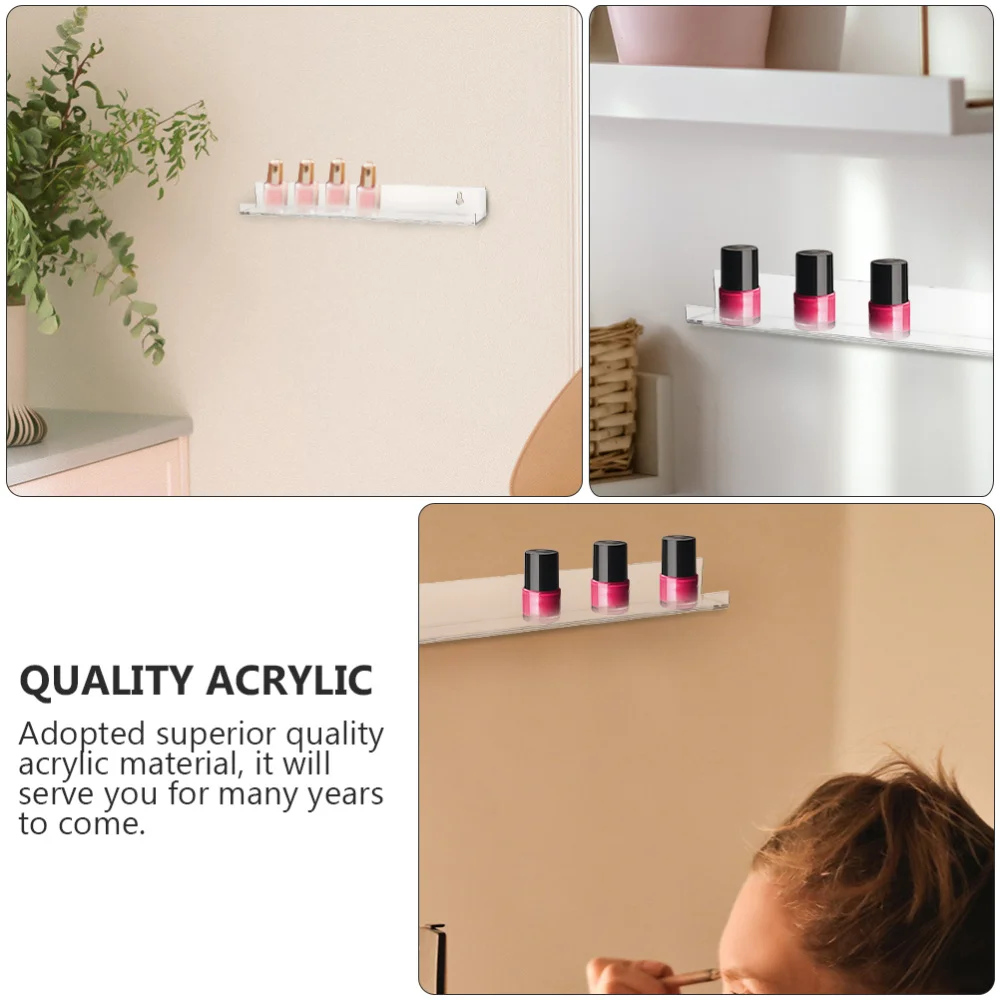 

6Pcs Nail Polish Racks Makeups Storage Racks Displaying Rack Storage Stands