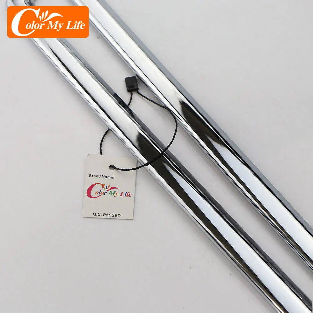 2 шт./компл. ABS Хромовая Автомобильная передняя решетка декоративная крышка с