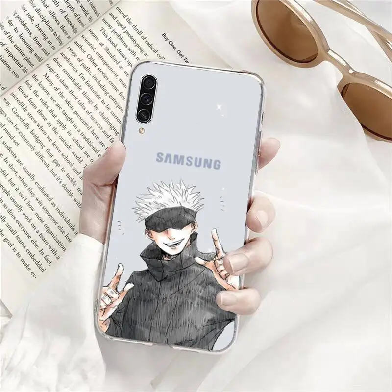 

Jujutsu Kaisen Phone Case Transparent For Samsung Galaxy A71 A21s S8 S9 S10 plus note 20 ultra