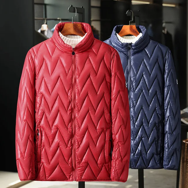 

Rlyaeiz Oversize 8XL 9XL 10XL 2019 Quality Casual Mens Winter Jackets Warm Men Parka Coat Men Ultralight Down Cotton Overcoats