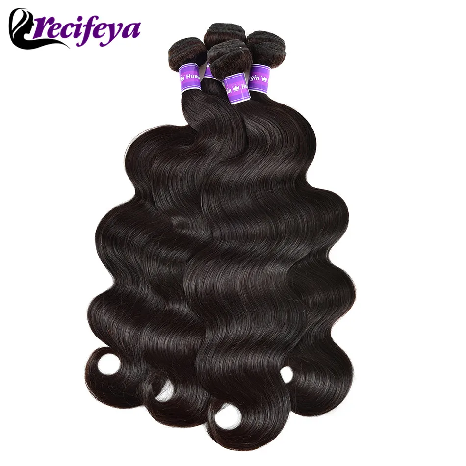 

30 Inch Body Wave Human Hair Bundles Peruvian Human Hair Virgin Hair Extensions Weaving Body Wave Bundle Deals