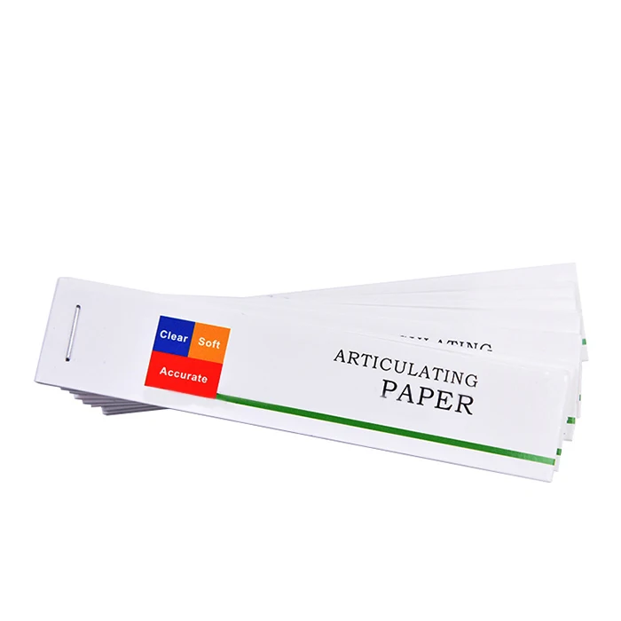 

10 Books Dental Red Thick Articulating Paper Strips Dental Supplies Materials