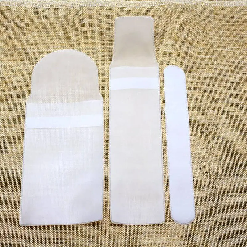 10 шт. белый Расчёски для волос Защитная крышка рукава Макияж Кисточки охранников