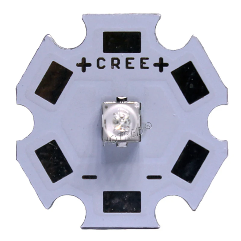 10 шт./Лот US оригинальный Cree XT-E XTE 3 Вт 5 3535 Королевский синий-нм светодиодный