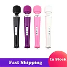 Вибратор для клитора, клиторальный вибратор с зарядкой от USB, волшебная палочка, массажер для интимного удовольствия, эротические игрушки для женщин