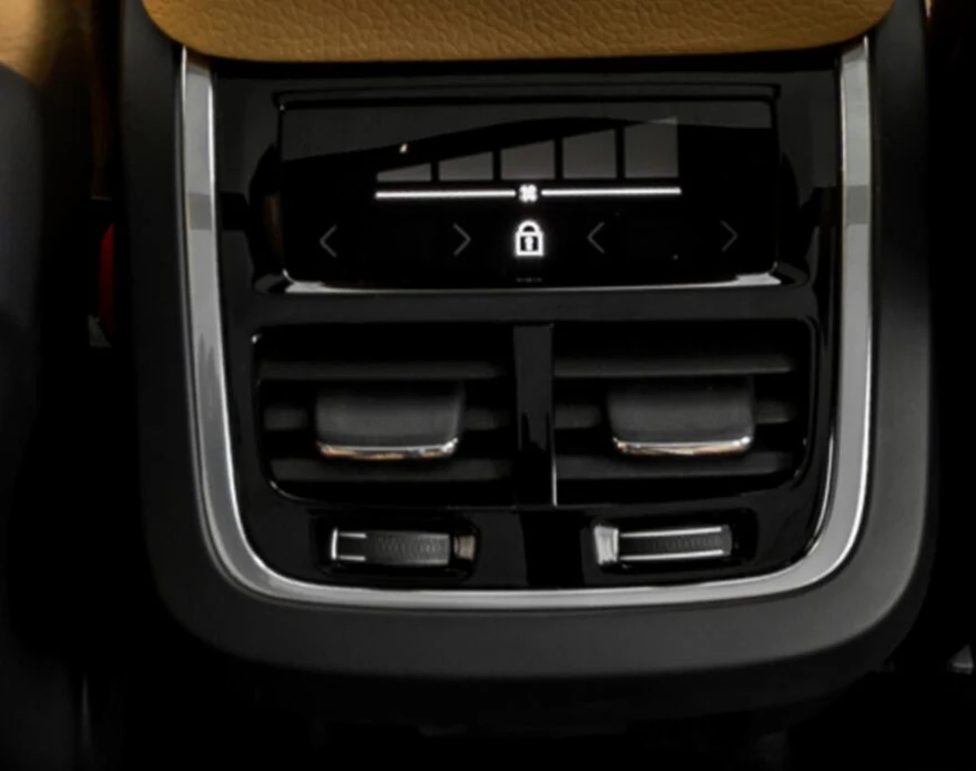 Для Volvo XC90 TPU прозрачная защитная пленка Центральная панель управления автомобильные аксессуары