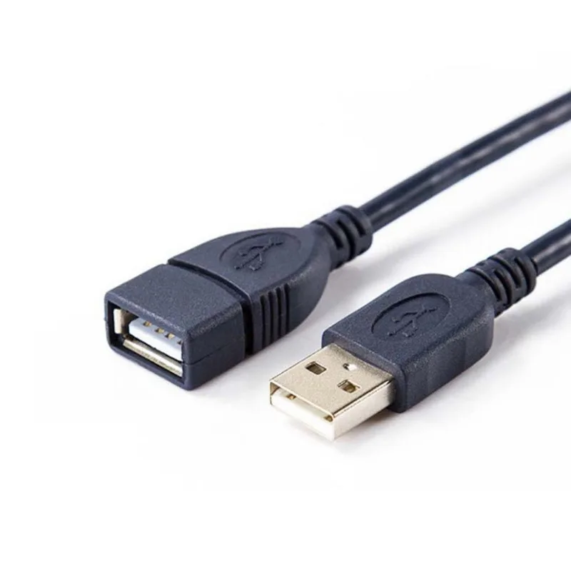 Удлинительный Кабель USB 2 0 A папа на мама кабель для синхронизации данных провод 1 5