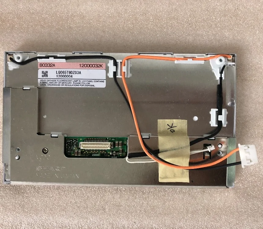 

Free shipping Original LQ0DAS1794 LQ065T9DZ03 LQ065T9DZ01 Car LCD Screen for BMW X5 750 GPS Navigation