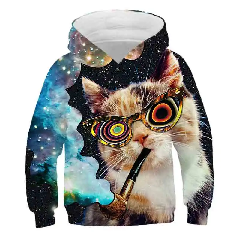 

XINYOU Hoodies For Teen Girls Summer Funny 3d Printed Anime Baby Boys Clothes Little Girl Long Sleeve Sweatshirt Hoody Costume