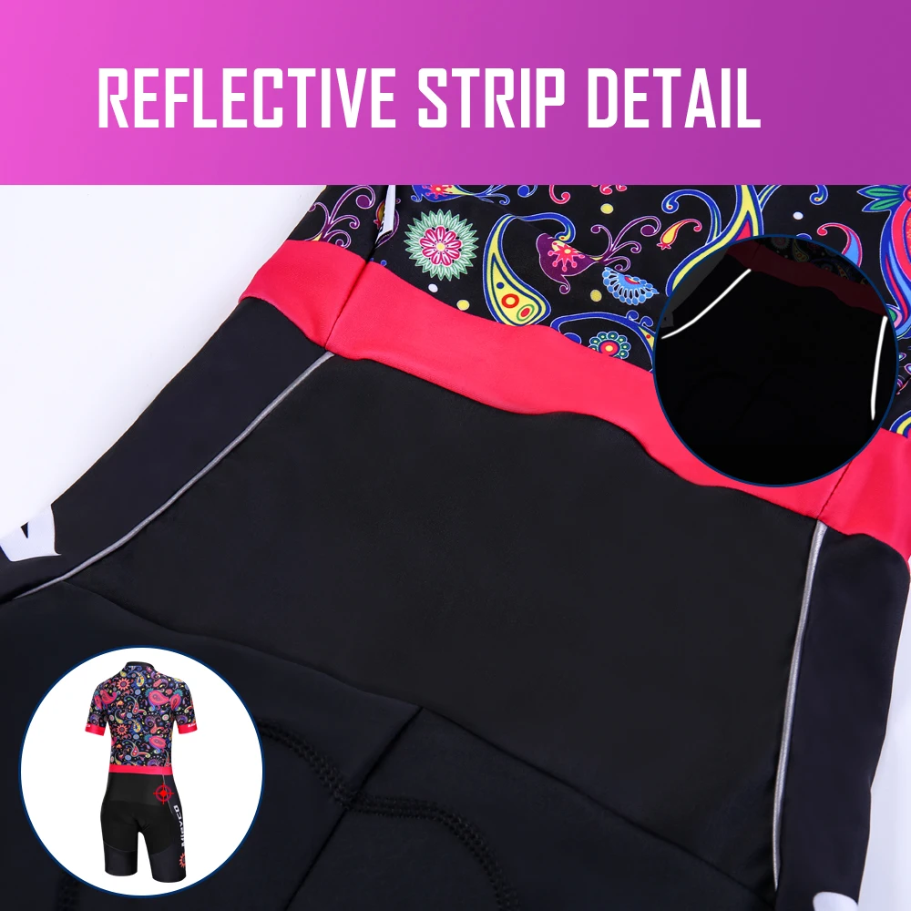 Летние триатлона снаряжение для велосипеда комбинезон с коротким рукавом