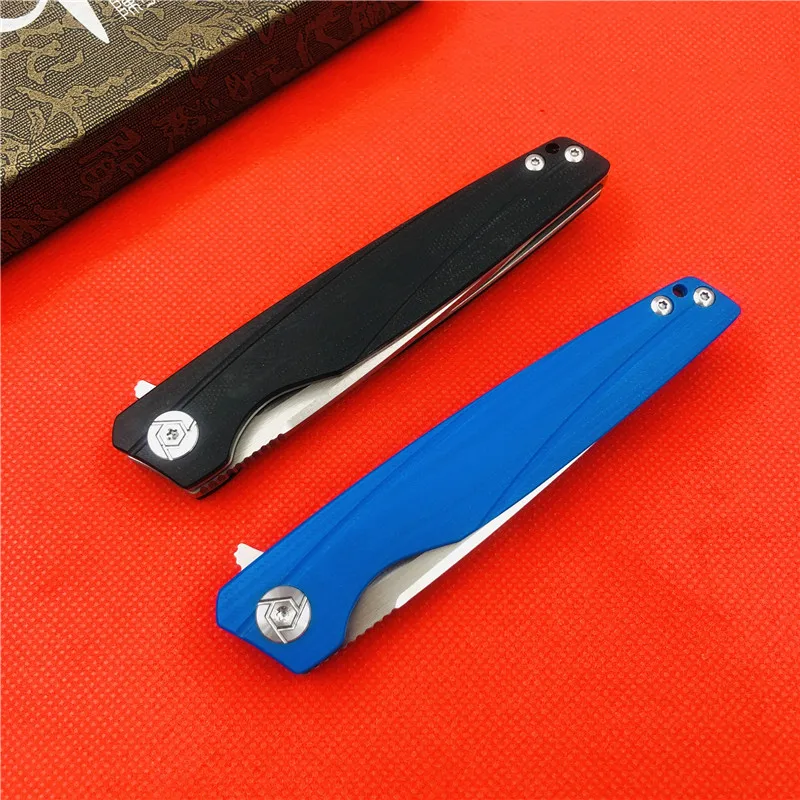 CH CH3007 D2 складной нож G10 ручка Открытый Кемпинг подшипник откидная Рыбалка