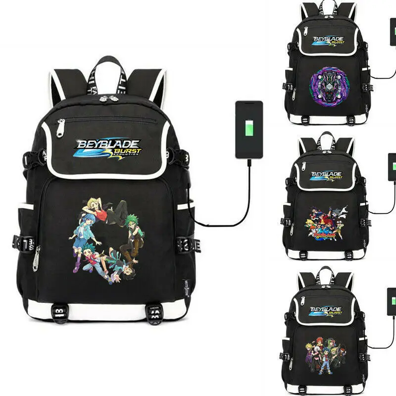 Рюкзак Beyblade kinomiya takao школьные сумки дорожные для ноутбука с USB зарядкой|Мужские