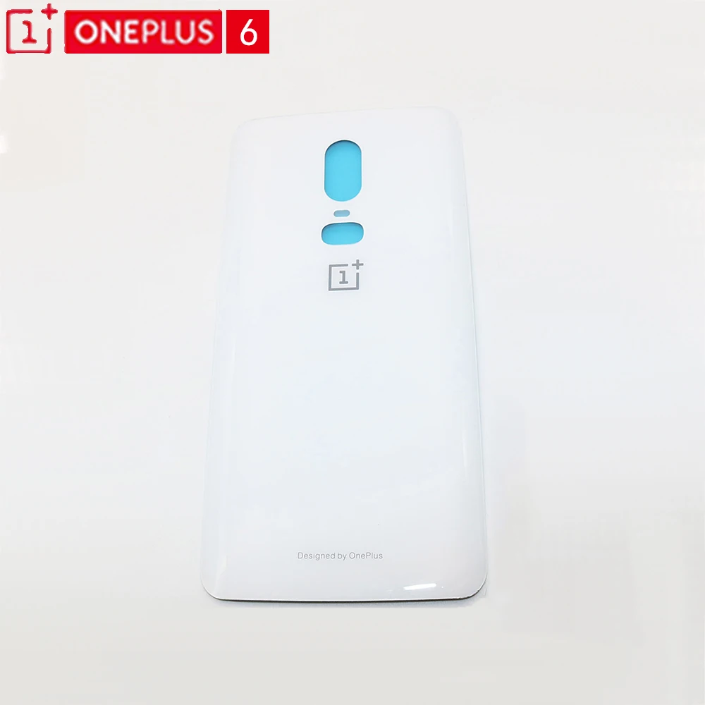 Чехол для аккумулятора Oneplus 6 Задняя стеклянная крышка Oneplus6 чехол задней панели One