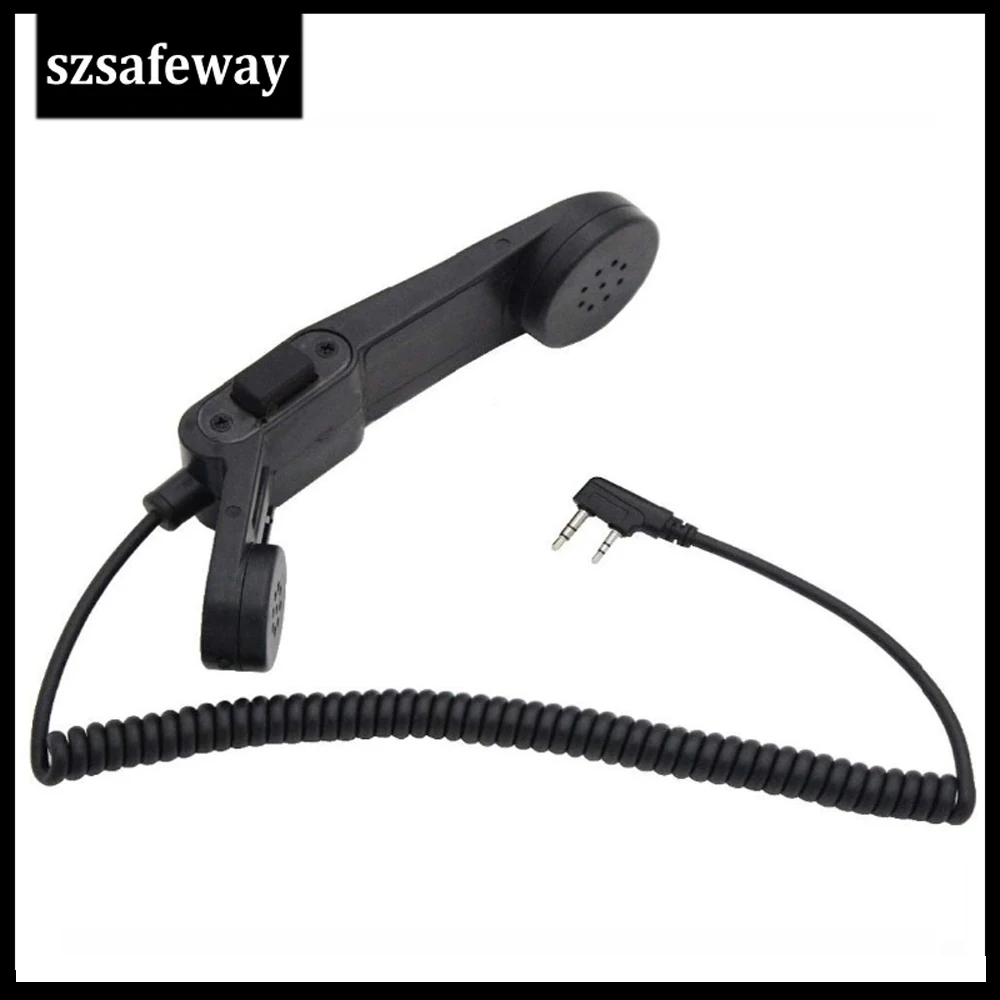 Армейский радио микрофон военный ручной динамик для Kenwood BaoFeng UV 5R 6R DM Plus Wouxun Qansheng