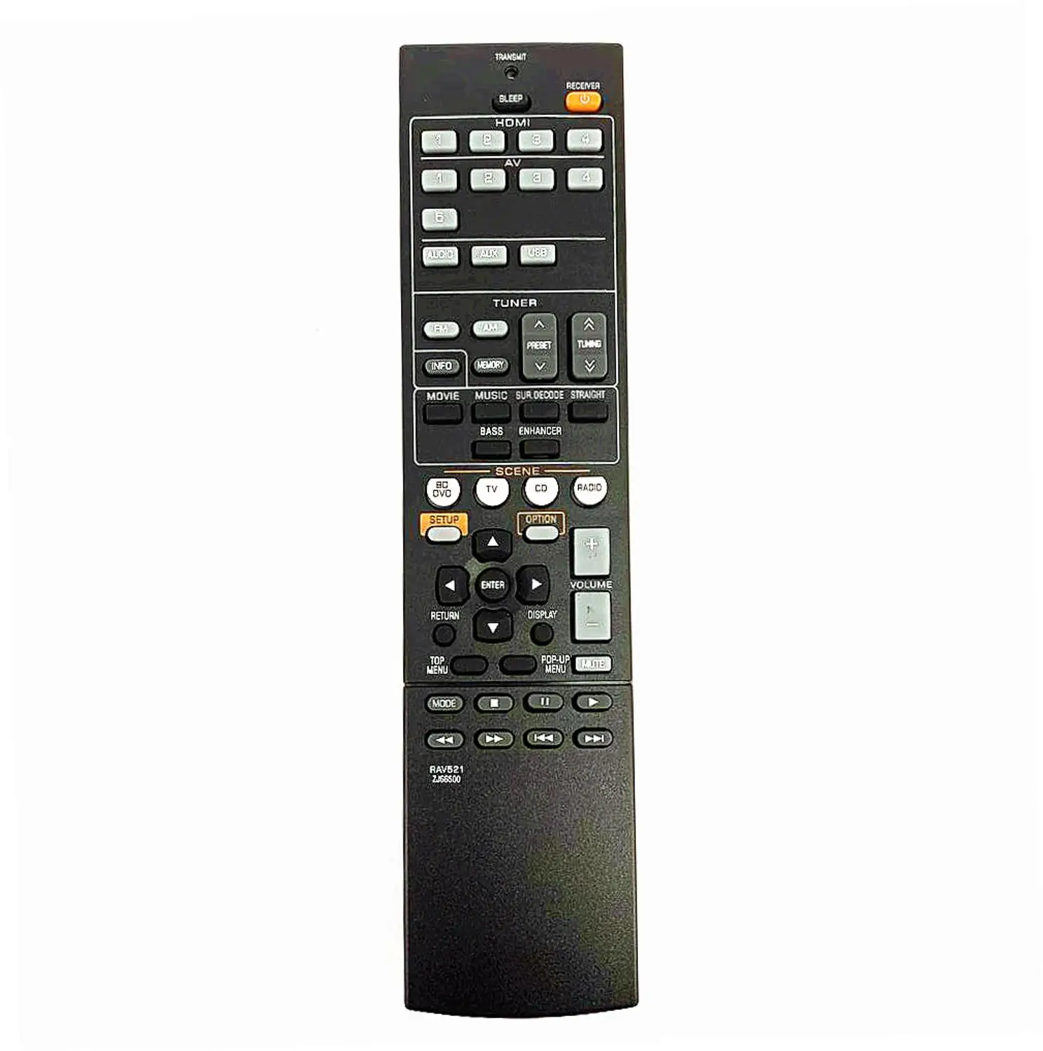Новый пульт дистанционного управления RAV521 ZJ66500 для YAMAHA AV BD DVD Радио CD TV аудио/видео