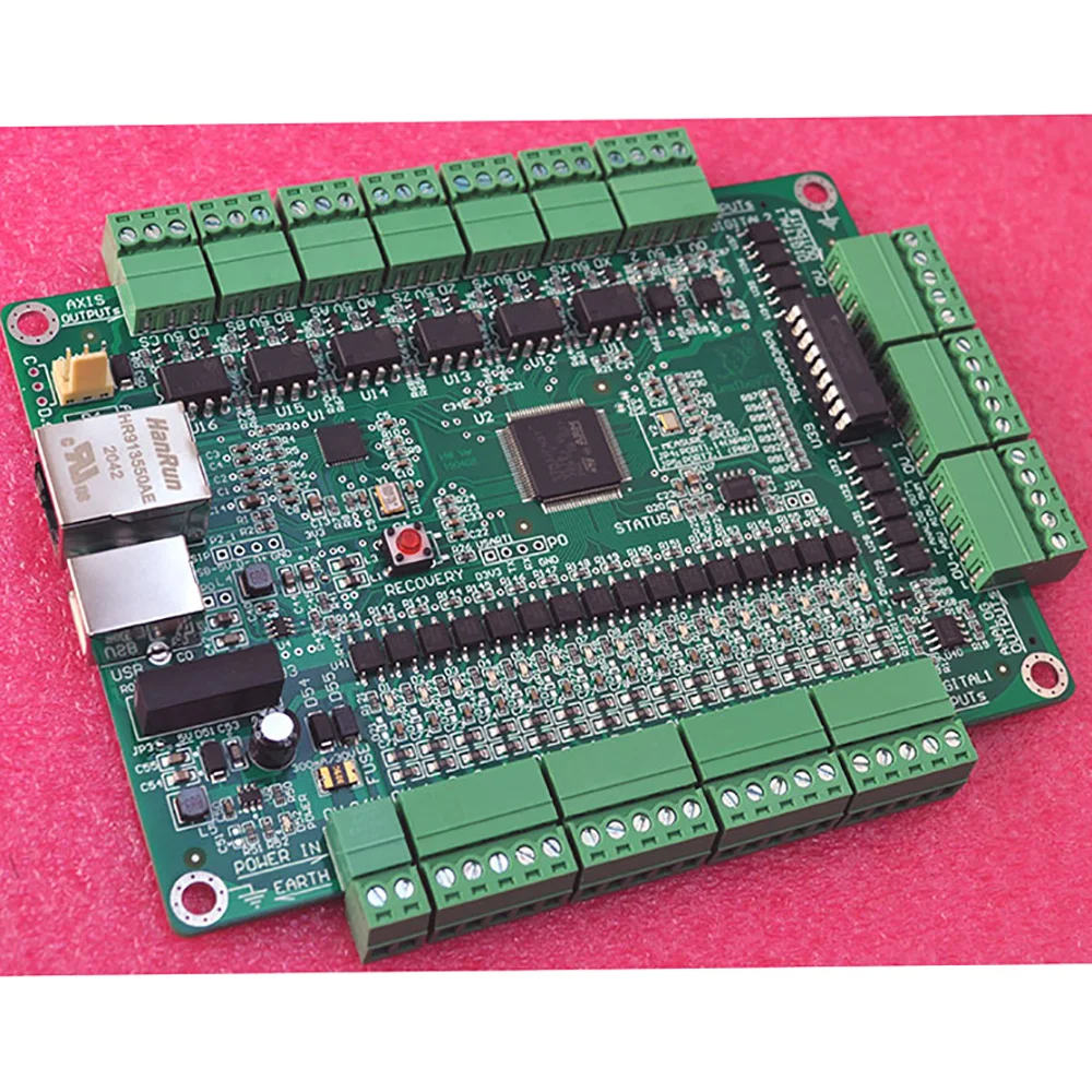 6-осевая плата Mach3 с двумя интерфейсами USB/Ethernet (EDG381) ЧПУ карта управления
