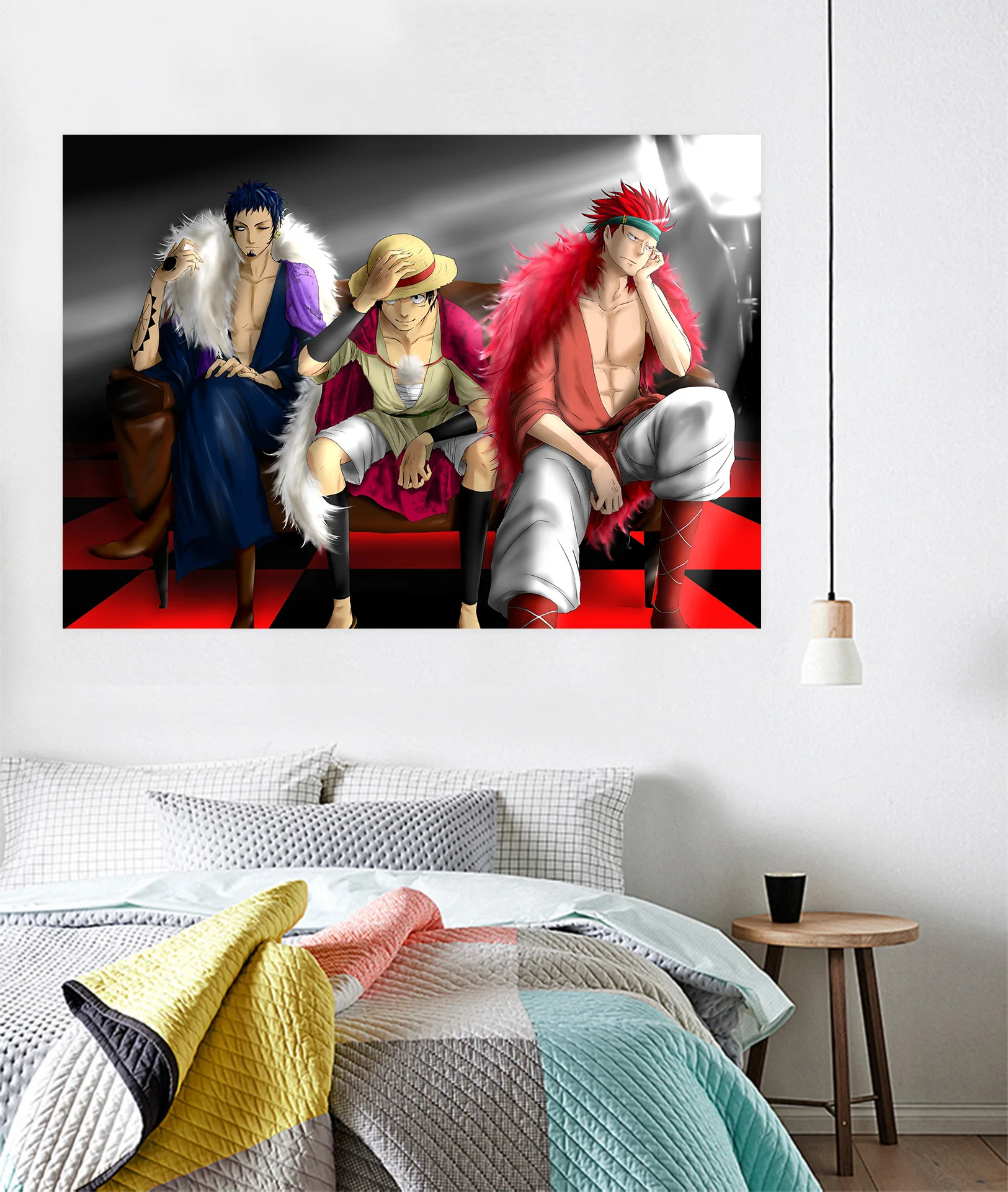 [Самоклеющиеся] 3D одна штука 154 Японские Аниме настенные наклейки AJ обои