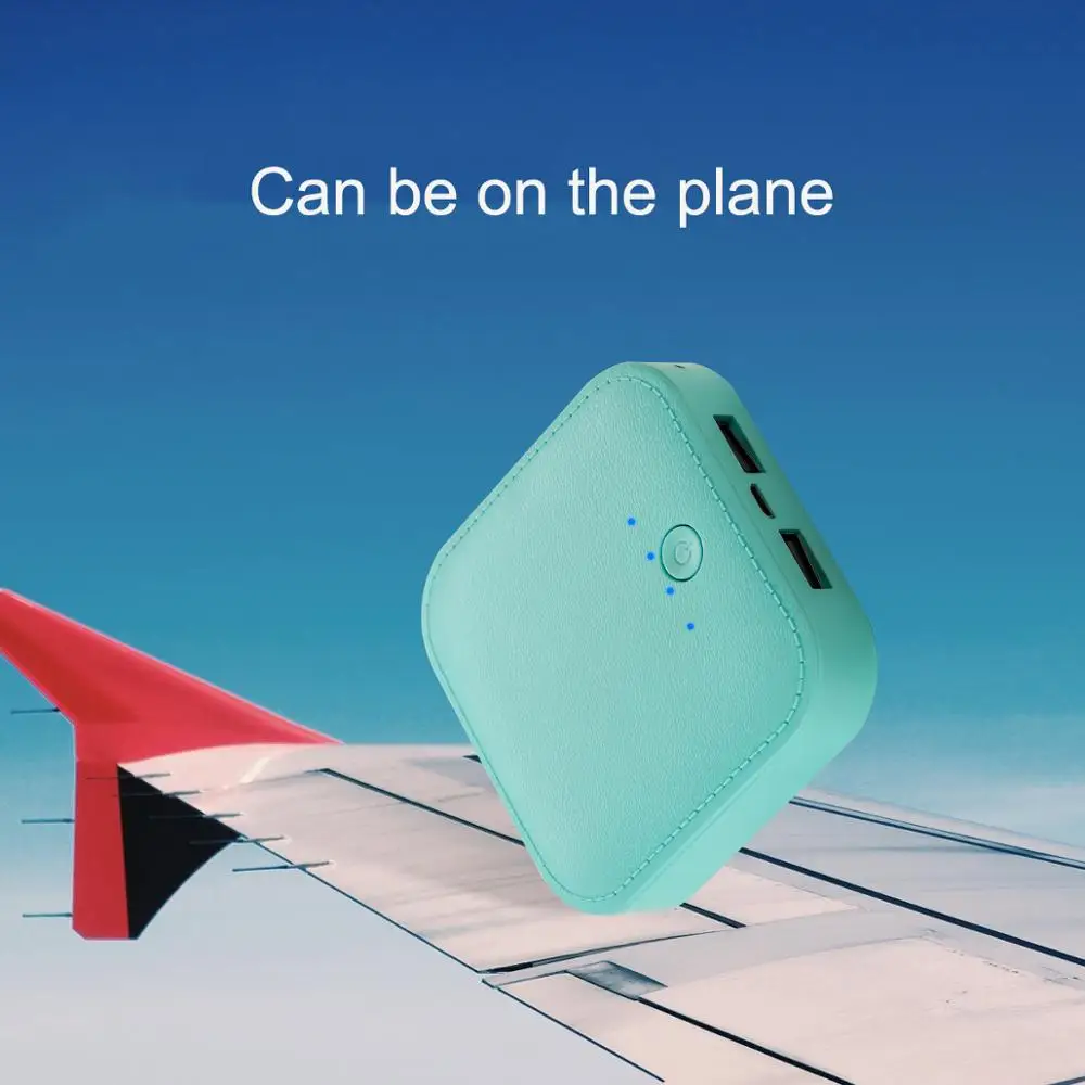 Внешний аккумулятор 20000 мАч двойной Usb внешний для мобильного телефона быстрая