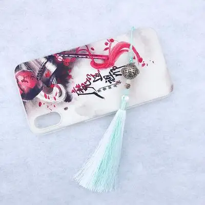 Аниме Grandmaster of Demonic Cultivation Mo Dao Zu Shi Rabbit Tassel подвеска реквизит косплей брелок для ключей подвеска игрушка подарок - Цвет: 2