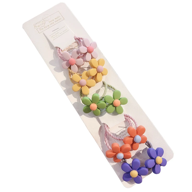 New Cute Crown Star Quicksand Scrunchies Children Girls Kids Elastic Hair Rubber Band Accessories Tie Hair Ring Rope Holder