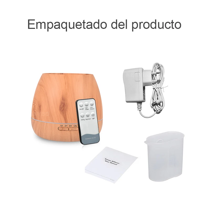 

550 ml ultraschall-luftbefeuchter Air aroma diffusor dampf diffusor nacht licht LED oil diffuser car diffuser humidifier