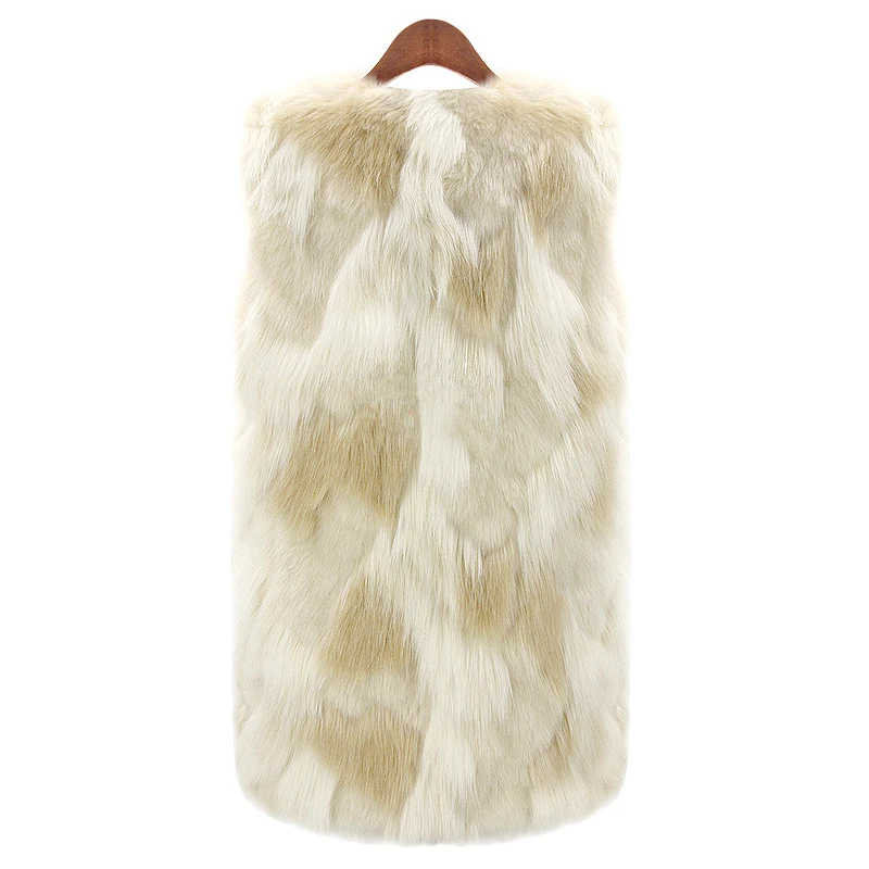 Без рукавов с вырезом в форме буквы V Новый роскошный мягкий высокого качества