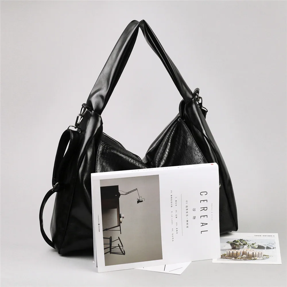 Женская винтажная сумка через плечо Sac A Main Femme большая тоут из мягкой кожи