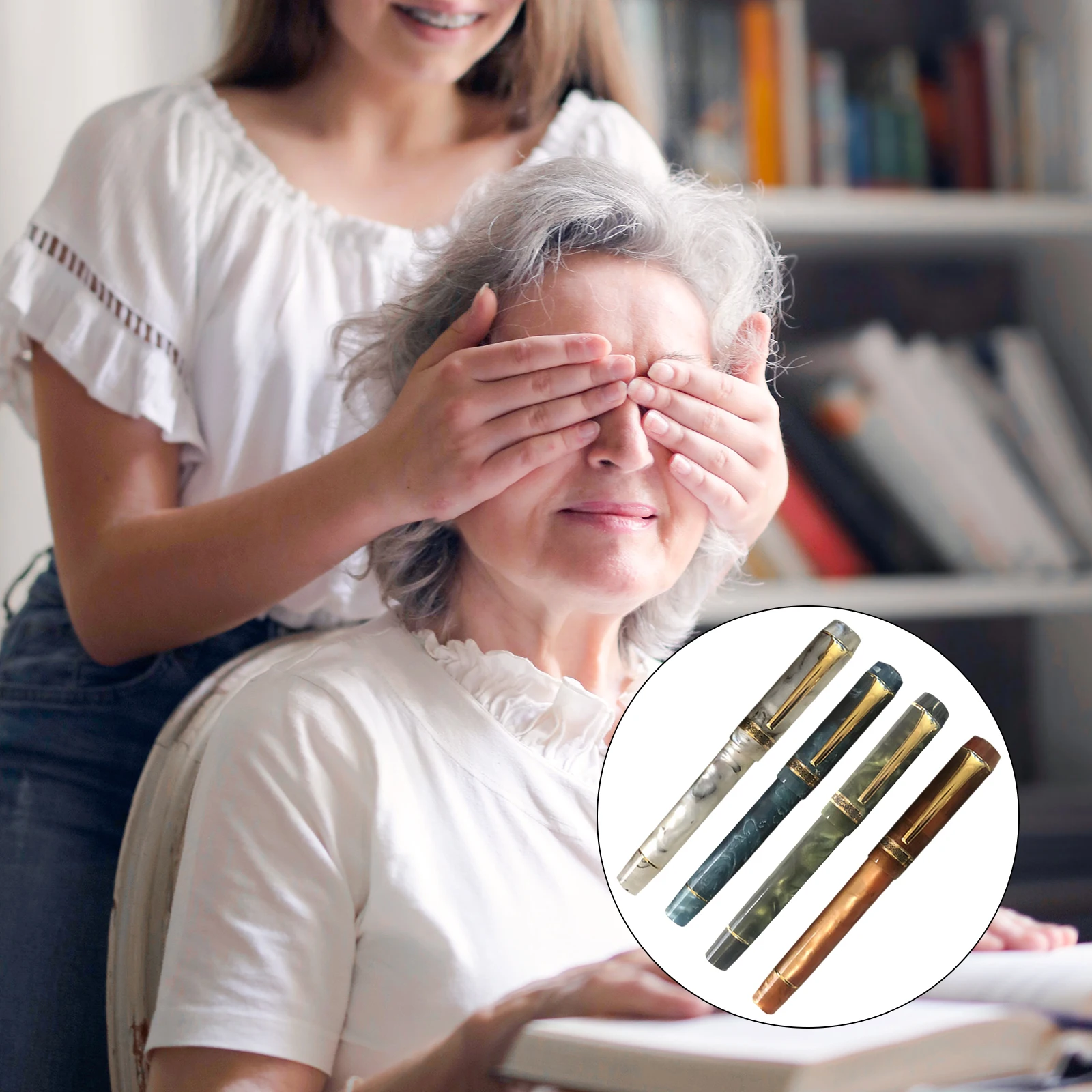 Винтажная перьевая ручка чернильная для руководителей принадлежности бизнеса |