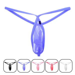 Новинка 2019, прозрачные стринги для пениса, Мужская Защита паха, стринги, сексуальное мужское нижнее белье для геев, модное дизайнерское Мужское нижнее белье