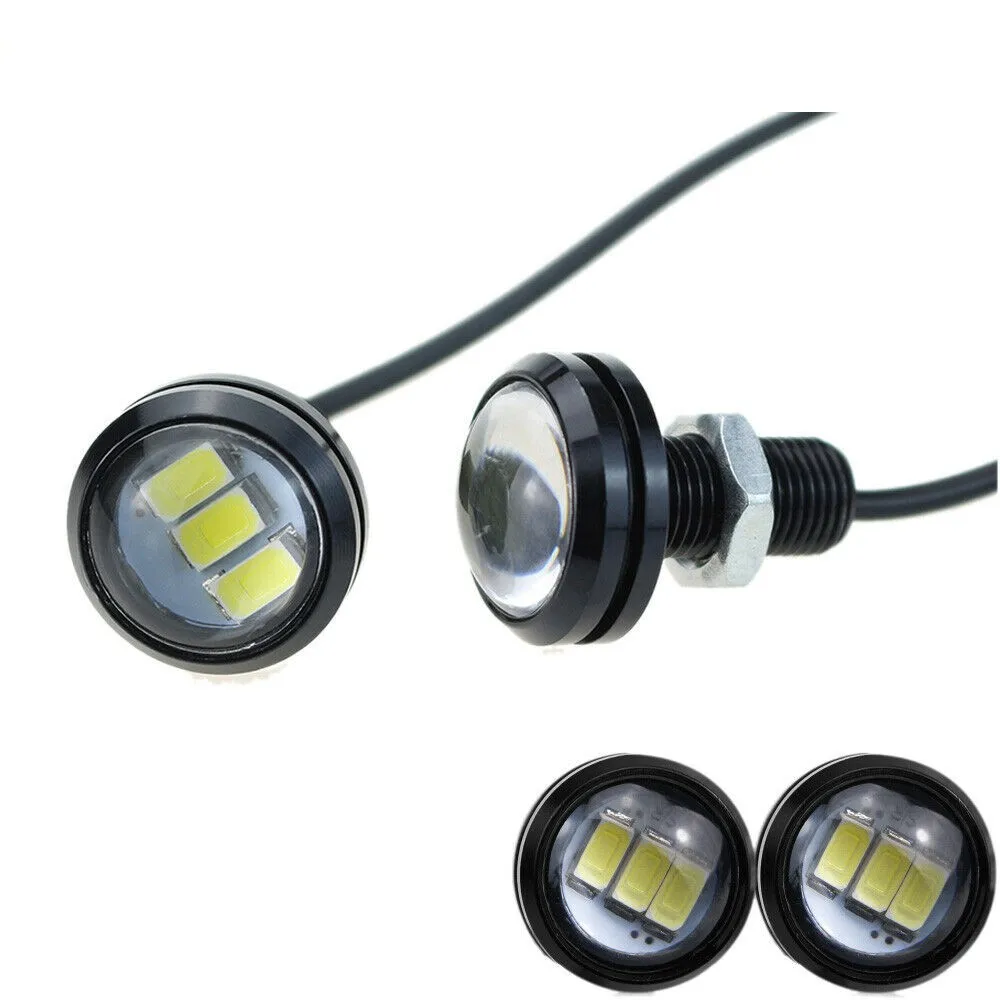 

10X 15W Blue Eagle Eye LED Rock DRL Daytime Reverse Backup Parking Signal Light Eagle Eye Lights