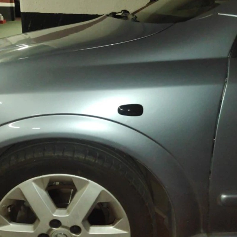 1 комплект желтый светодиодный светильник с динамическим поворотом 12 В боковой