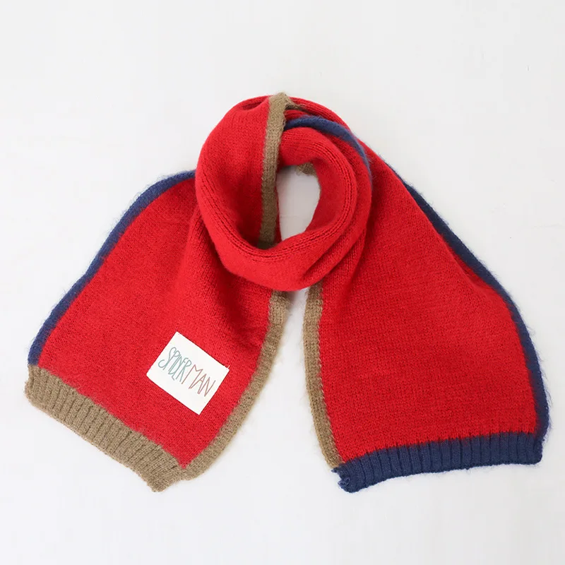 VEITHDIA осенне зимний шерстяной шарф для детей мальчиков и девочек женские - Фото №1