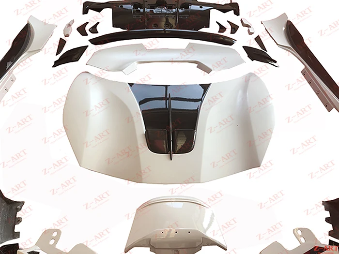Z-ART модифицированный Комплект кузова для Ferrari 488- тюнинг тела комплект для Ferrari 488 GTB ремонт тела комплект аэродинамическая настройка Комплект