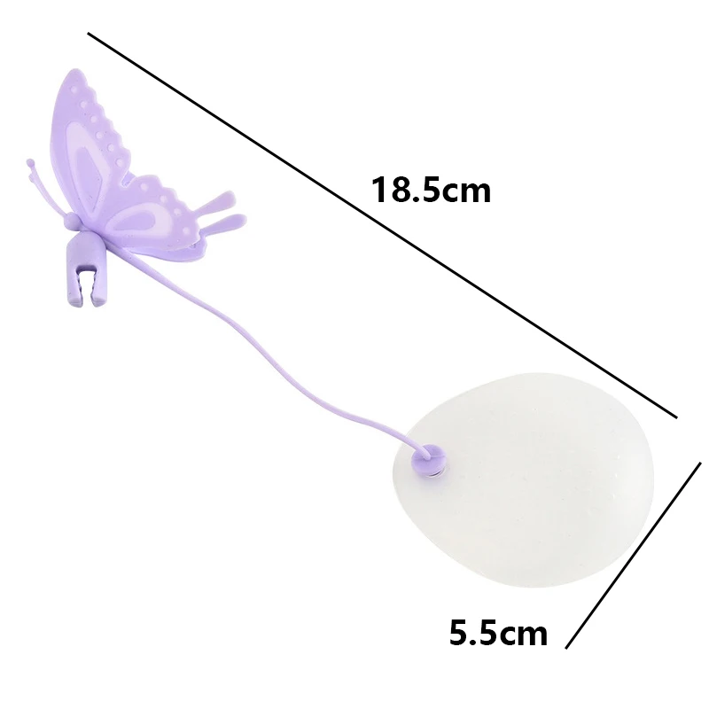

1PC Silicone Butterfly Tea Drain Cute Cartoon Tea Bags for Girls Portable Tea Strainer Tableware Accessories
