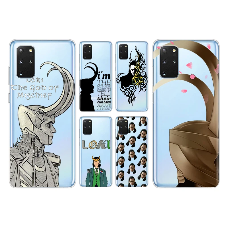 

Silicone Cover Marvel handsome Loki For Samsung Galaxy S21 S20 FE Ultra S10 S10E Lite S9 S8 S7 Edge Plus Phone Case