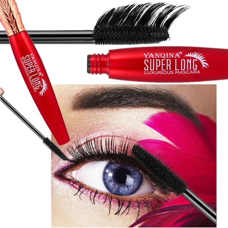 Новинка 4D стойкая густая завивка тушь для ресниц водоСТОЙКАЯ не растущая