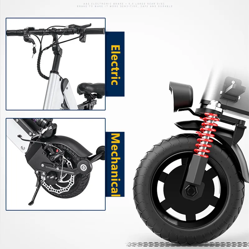 X-Front Ebike мини складной электрический мотоцикл Сверхлегкий портативный литиевый