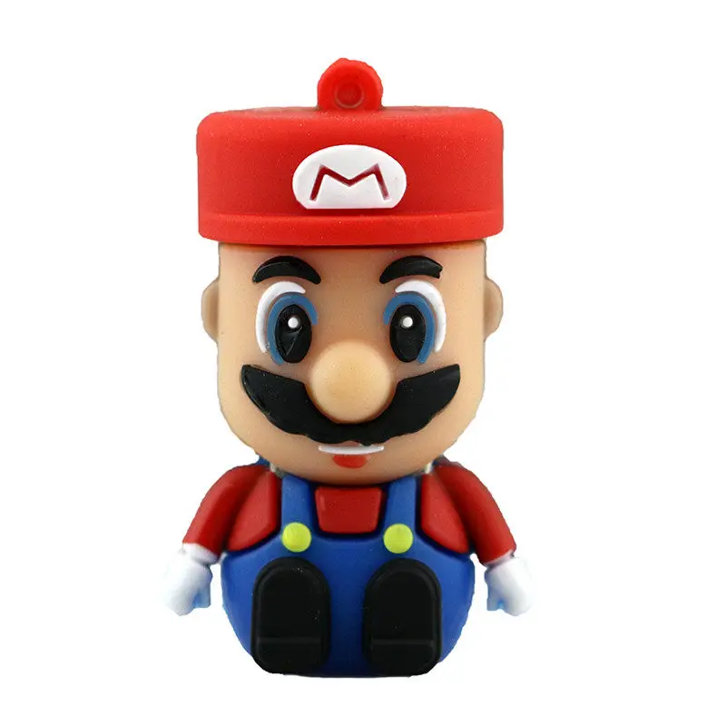 Cle Usb флеш-накопитель 32 ГБ с рисунком «Супер Марио yoshi дракон Usb флэш-накопитель красный гриб флэш-накопитель 64G 16 Гб карта памяти 128GB 4GB U диск
